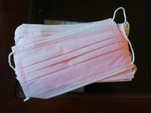 ¡10-200 Uds máscara desechable aretes máscara de boca negro no tejido máscaras de capa de 3 Filtro Anti polvo de máscara adulto en Stock!