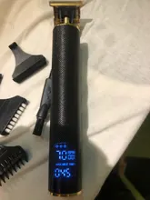 Cortadora de pelo profesional impermeable para hombres, Afeitadora eléctrica para Barba, Máquina para cortar cabello