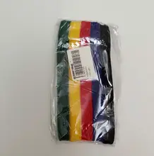 Ties Cable-Tie-Wire Loop-Wrap Colored-Plastics Nylon T-Type Reusable Zip-Bundle 50pcs