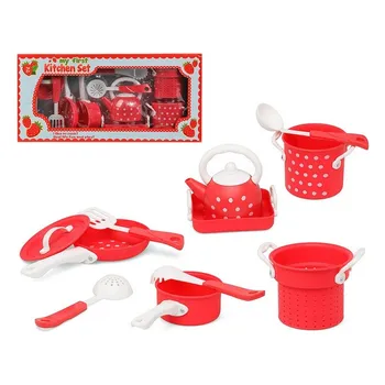 

Kitchen Set Strawberry 113340 Red (11 Pcs)