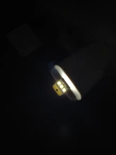 Lámpara de tienda de campaña para acampar, linterna de bajo consumo de energía portátil para exteriores, Mini llavero móvil ultradelgado USB LED de noche