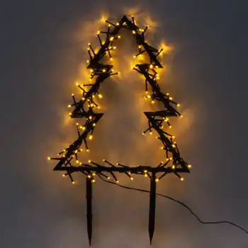 

Electrogarland-figure led "Christmas tree" for street 140 lamps, color warm White