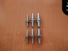 Coupler-Connector-Adapter Pipe-Fitting Hose Barb Bulkhead 304-Stainless-Steel 12mm Barbed-Tube