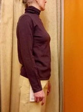 Womens Sweater Turtleneck AMII Tops Solid-Basic Winter Causal Autumn Minimalism 