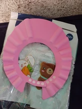 Gorro de baño ajustable para bebés y niños, gorro de ducha suave con champú para la cabeza de niños a bebés, visera de baño para niños