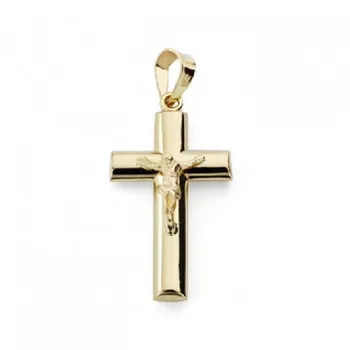 

CROSS 18K WITH CHRIST. 23X12 MM