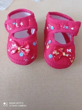 SAGACE-zapatos planos informales para bebés recién nacidos, suela para bebés con lazo suave, cálidos, con estampado de algodón, zapatos cierre de velcro Love 190321
