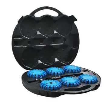 

IL05-Case 6 emergency light 12 + 3 Rechargeable LED M-TECH