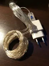 Christmas-Decorations Light Ornament Garland Curtain-String Flash-Fairy Happy Home-Room