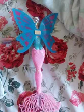 Muñeca de sirena de natación clásica para niñas, juguete de princesa con ala de mariposa, a la moda, gran oferta, regalos de Navidad, 2020