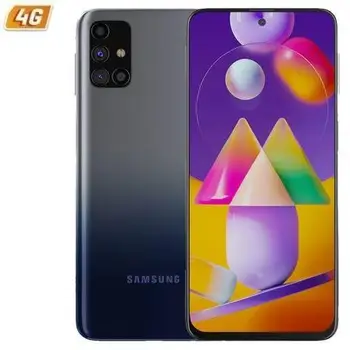Перейти на Алиэкспресс и купить Samsung Galaxy M31S синий 6,5 дюйм/16,51 см камера Мобильный телефон Смартфон