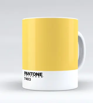 

Pantone 7403 White Mug Cup