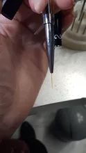 BQAN-pincel de dibujo de doble cabeza, mango de cristal negro, 9mm y 11mm, delineador, pintura, bolígrafo, esmalte de Gel, herramientas de manicura de decoración de uñas