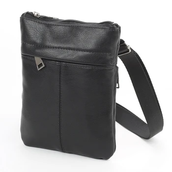 

Small men shoulder bag faux leather skiffhat 004