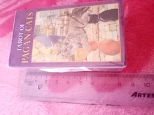 Board-Game Deck Tarot Oracle-Cards Divination Astrology Pagan Cats Party Family of Full-English