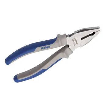 

COMBINATION PLIER 180MM NICKEL PLATED BIMATERIAL HANDLE IRIMO