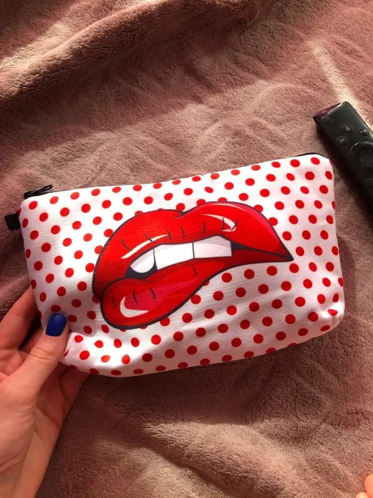 Pochette Maquillage Bouche