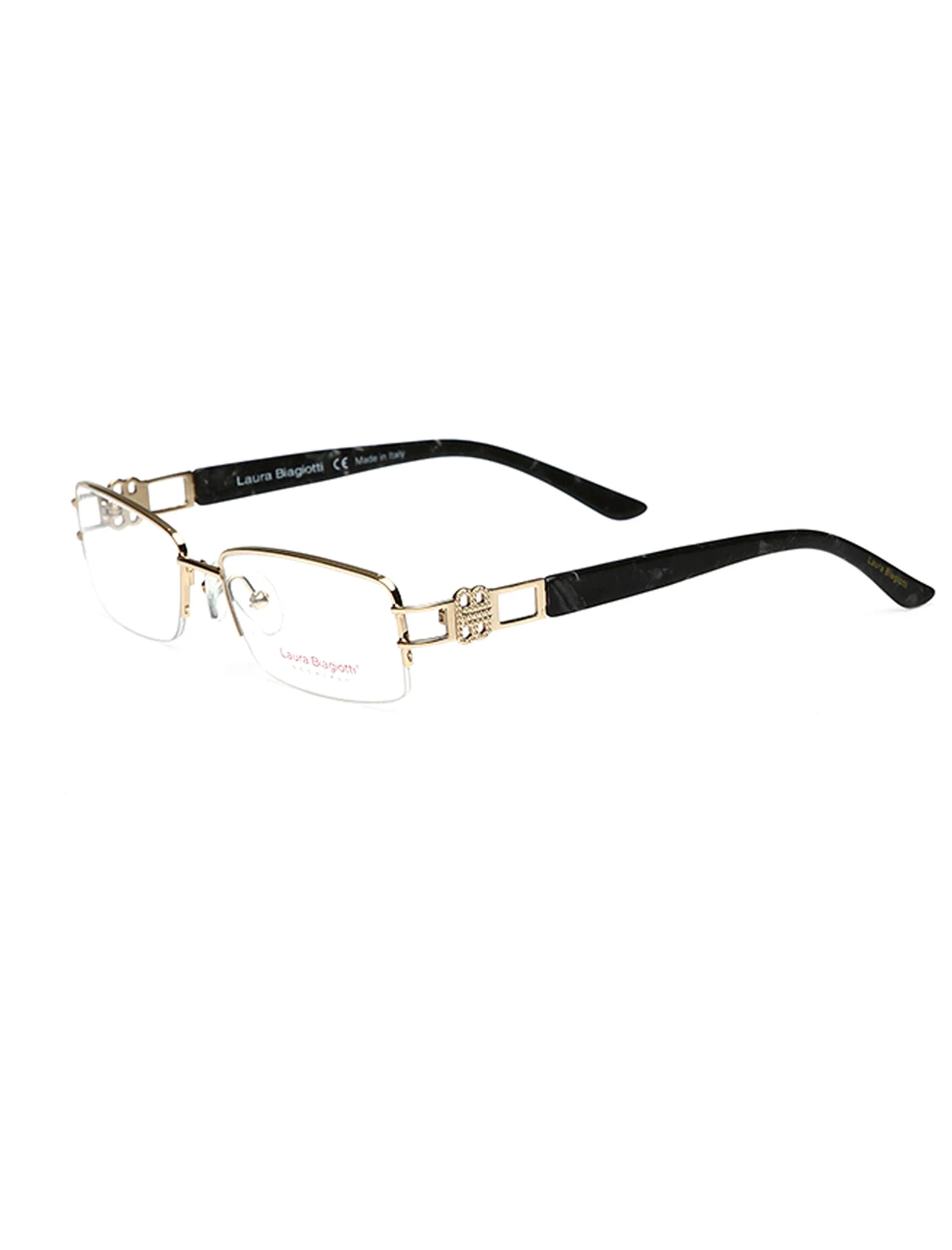 

Markamilla Women Reading Glasses Frame Demo Glasses Eyewear Transparent High Quality WomenLaura Biagiotti LB 80951 003