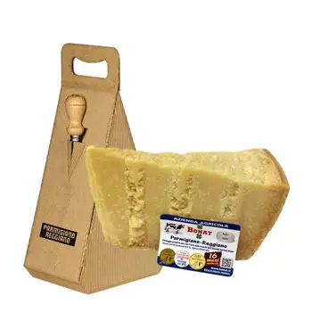 

Parmigiano Reggiano 14/16 Months 1Kg + Gift Box with Knife stainless Steel