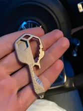 24 En 1 EDC inoxidable Acero Mini multifuncional destornillador en forma de llave ranurado destornilladores de llavero bolsillo herramienta de reparación