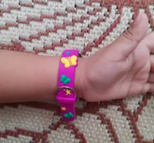 Reloj de dibujos animados para niños, niña, estudiante, impermeable, de silicona, relojes de mariposa, reloj de cuarzo para niños, reloj de pulsera analógico, regalo
