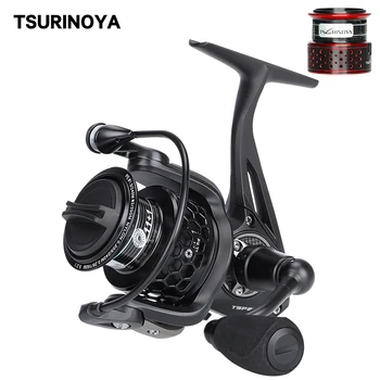 

TSURINOYA 2 Spool Spinning Fishing Reel TSP 2000 11+1 7kg 5.2:1 Drag Full Metal Saltwater Bass Pike Wheel