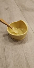 Lets Make-Juego de alimentación de silicona para bebé, cuchara antideslizante, impermeable, tazón, vajilla, productos, plato