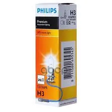 

Lamp Philips H3 12 V 55 W pk22s premium Philips art. 12336pr