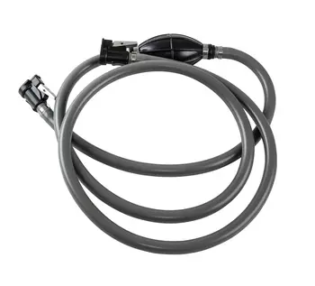 

Fuel hose D8.5/D14 mm with pear and fuel adapters OMC/Suzuki c24630