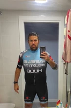 HUUB-Conjunto de Jersey de Ciclismo para hombre, Ropa de manga corta para carreras de montaña, conducción al aire libre, uniforme de bicicleta, verano, 2021