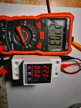 Over-Current-Protection Over-Under-Voltage-Relay Din Rail 63A Surge Adjustable Digital