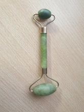 Natural Jade rodillo Guasha piel raspador Set Facial piedra reafirmante cara Anti-envejecimiento ojos hinchados masajeador cuello Anti arrugas