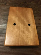 Body-Musical-Instrument Mahogany Kalimba Wood Thumb-Piano-Made Single-Board 17-Keys Scoutdoor