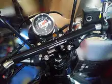 MOTOWOLF-soporte de montaje para motocicleta, soporte de teléfono de expansión para luz, manillar