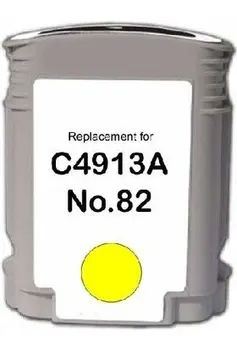 

HP C4913A HP 82 Yellow Compatible Cartridge Designjet 111, 510, 800, 815, 820