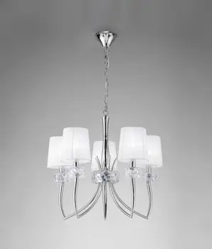 

Lamp Chrome 5 lights LOEWE