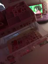 W & G Ins de almacenamiento de escritorio cajón caja Caja de almacenaje para estante contenedor del sostenedor del soporte de estante organizador cosméticos papelería Kawaii escritorio estante de 2021