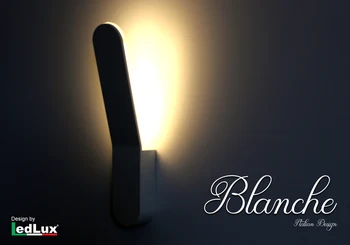 

Wall sconce Led wall model Blanche Italian Design Modern 6W warm White