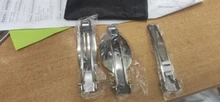 3 uds 1 set portátil al aire libre Camping viajes Picnic plegable de acero inoxidable cubiertos cuchara tenedor cuchillo vajilla envío gratis