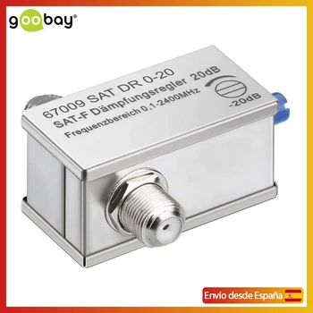 

Wentronic-fader (0-20 dB, connector F-connector F, 0,1-2400 MHz)