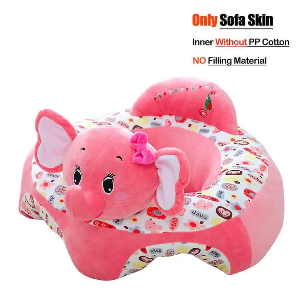 Sofa Cover B1 Детские диванные сиденья Поддержка новорожденный младенец учится сидеть креативный диван стул мягкое анти-падение сиденье для малыша гнездо пуховка с хлопком - Цвет: Sofa Cover B1