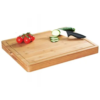 

RECTANGULAR CHOPPING BLOCK WOOD BAMBU SOLID CM 50x40x5