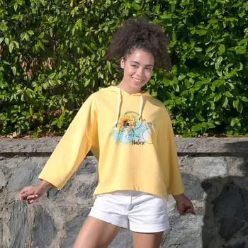 

BiggDesign Nature Hoodie Women's Sweatshirt-Small Size