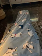 Blankets Bed-Mats Bed-Cover House Sofa Dogs Bed Fleece BULLTERRIER Bulldog Cats Soft