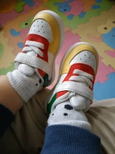 Zapatos deportivos para bebé, niñas y niños pequeños, zapatillas planas de cuero para bebé, zapatos informales suaves de moda