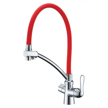 

Смеситель Lemark Comfort LM3070C-Red для кухни с подключением к фильтру с питьевой водой