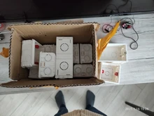 Coswall-caja de montaje interna de pared de alta resistencia, para interruptor de pared de tamaño de 146mm x 86mm