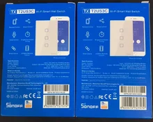 Light-Switch SONOFF Alexa Smart Home Wifi Rf/voice/app-control with Border T2US Wall