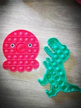 Push Pop de juguete sensorial autismo necesita blando estrés juguetes para adultos chico divertido Anti-estrés Pop Fidget punk de estrés