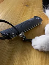 DIY Knife Pendant Beads Skull-Paracord-Beads Crow EDC Brass Vintage-Color Outdoor-Tools